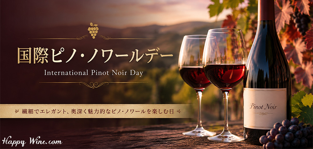 国際ピノ・ノワールデー International Pinot Noir Day ワイン