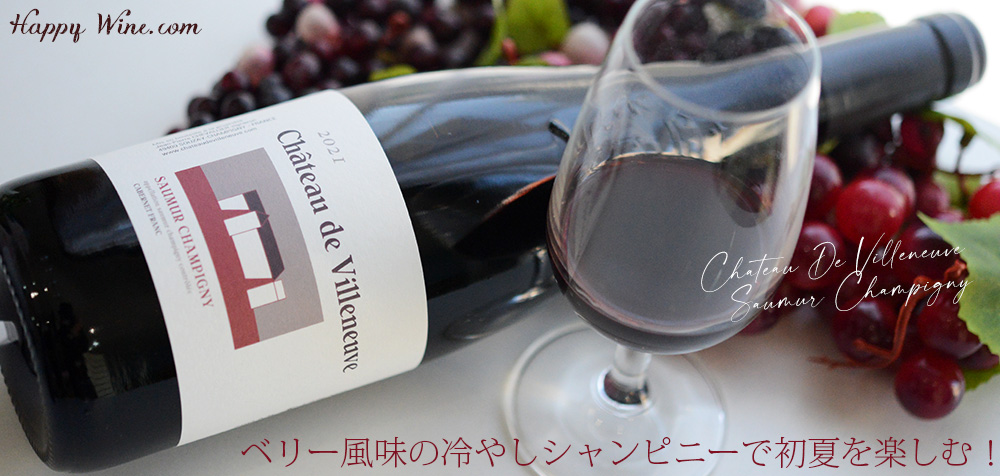 【SALE】◎シャトー・ド・ヴィルヌーヴ ソーミュール・シャンピニー(赤) 750ml