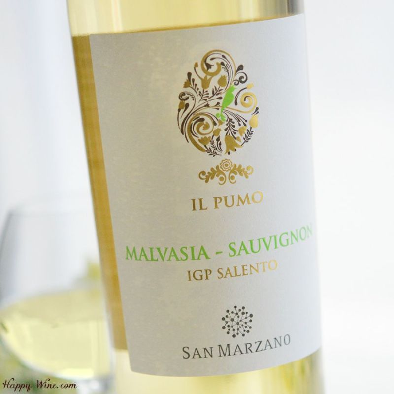 カンティーネ・サン・マルツァーノ　イル・プーモ　ソーヴィニヨン・マルヴァジーア(白)