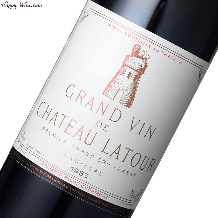 ◎【お取り寄せ】シャトー・ラトゥール(赤)1983 750ml | ハッピーワイン