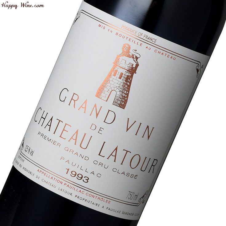 シャトーラトゥール 1993 château LATOUR 750ml食品/飲料/酒