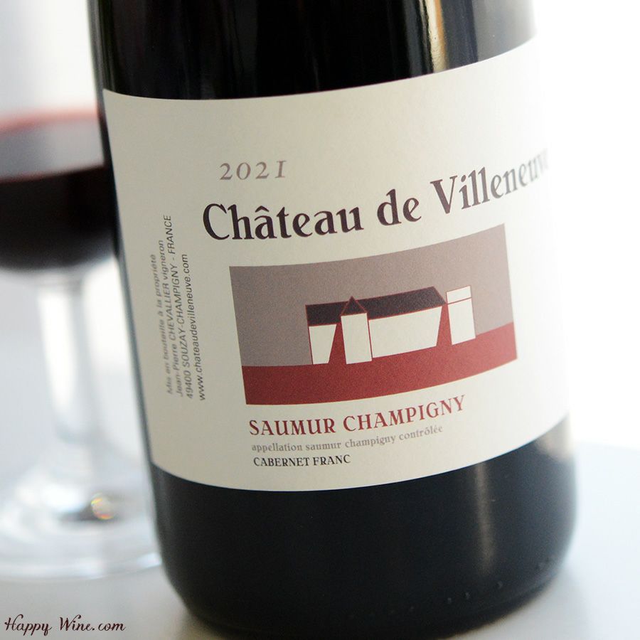 シャトー・ド・ヴィルヌーヴ　ソーミュール・シャンピニー（赤)
