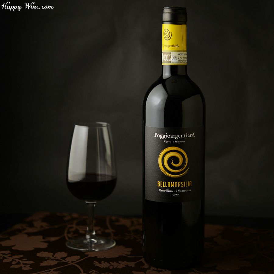 ポッジョ・アルジェンティエラ　ベッラマルシリア　モレッリーノ・ディ・スカンサーノ(赤)