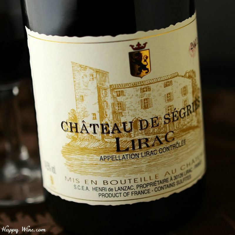 【アウトレット】◎シャトー・ド・セグリエス　リラック　ルージュ(赤)