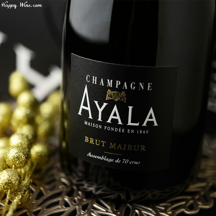 【SALE /グラス付き】シャンパーニュ・アヤラ　ブリュット・マジュール(白泡）